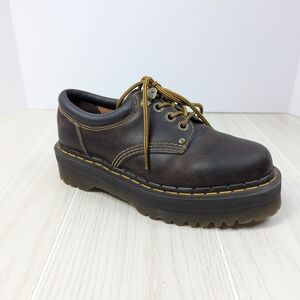 ONE RIGHT SHOE‎ ONLY sz 9 Dr. Martens Dark Brown Leather Oxford